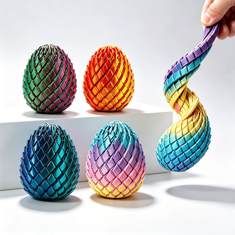 3D Printing Egg - 3D Printing Dragon Egg Stress Relief