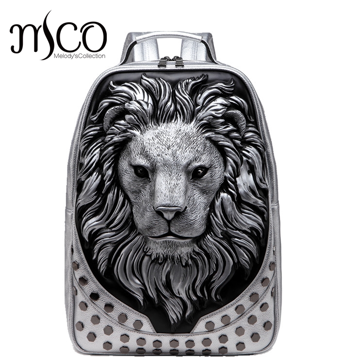 3D Embossed Lion Head Studded  - 3D Printing Link review and price