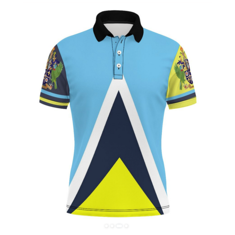 Saint Lucia Polo Shirt Customi - 3D Printing Link review and price