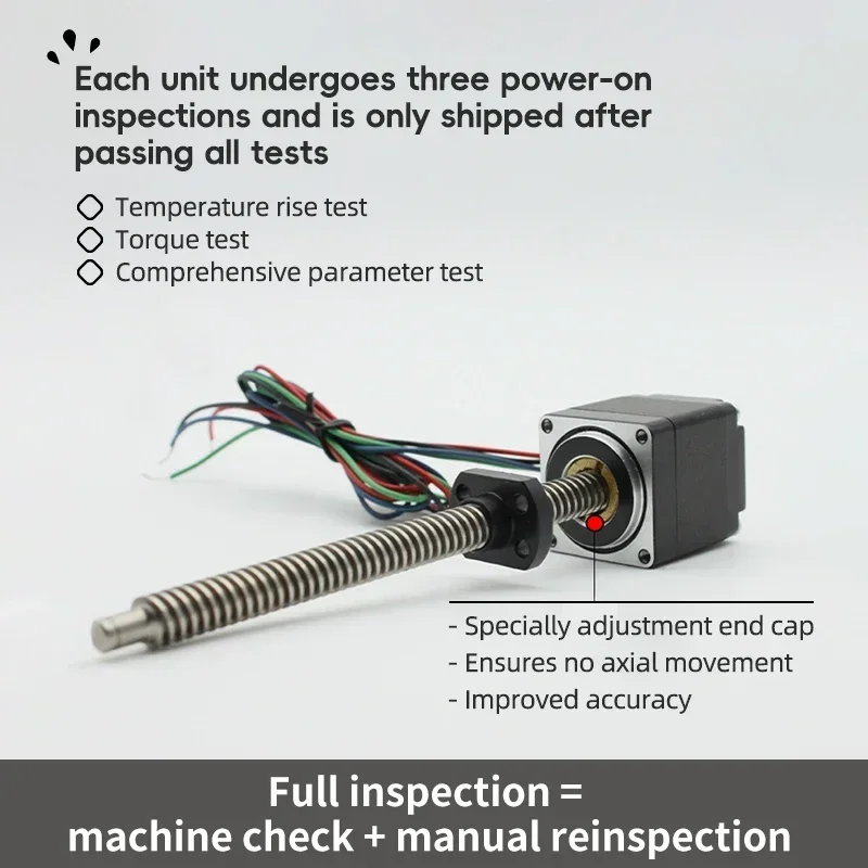 UMOT Nema8 11 14 17 23 Hybrid  - Lead Screw Stepper review and price