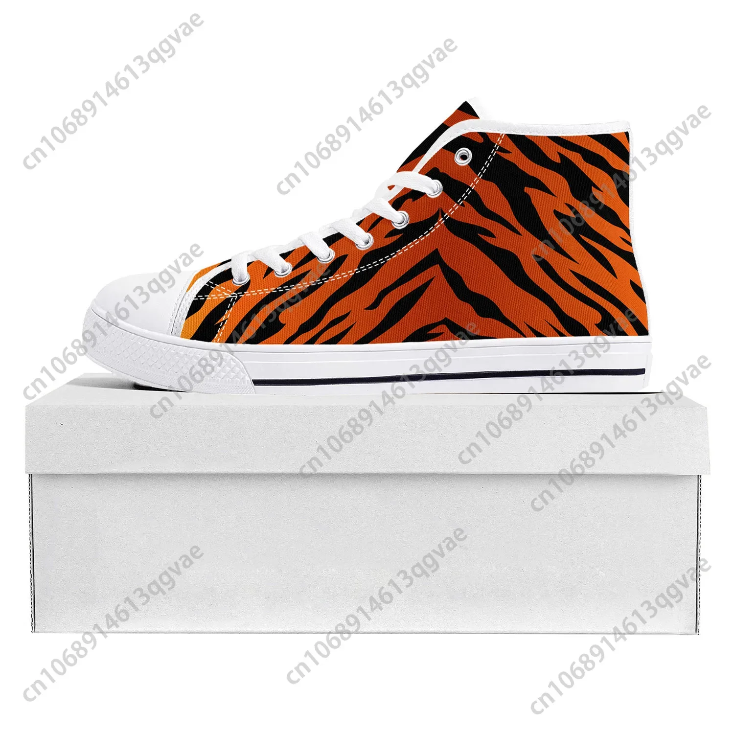 Tiger Stripe 3D Print High Top - 3D Printing Custom review and price