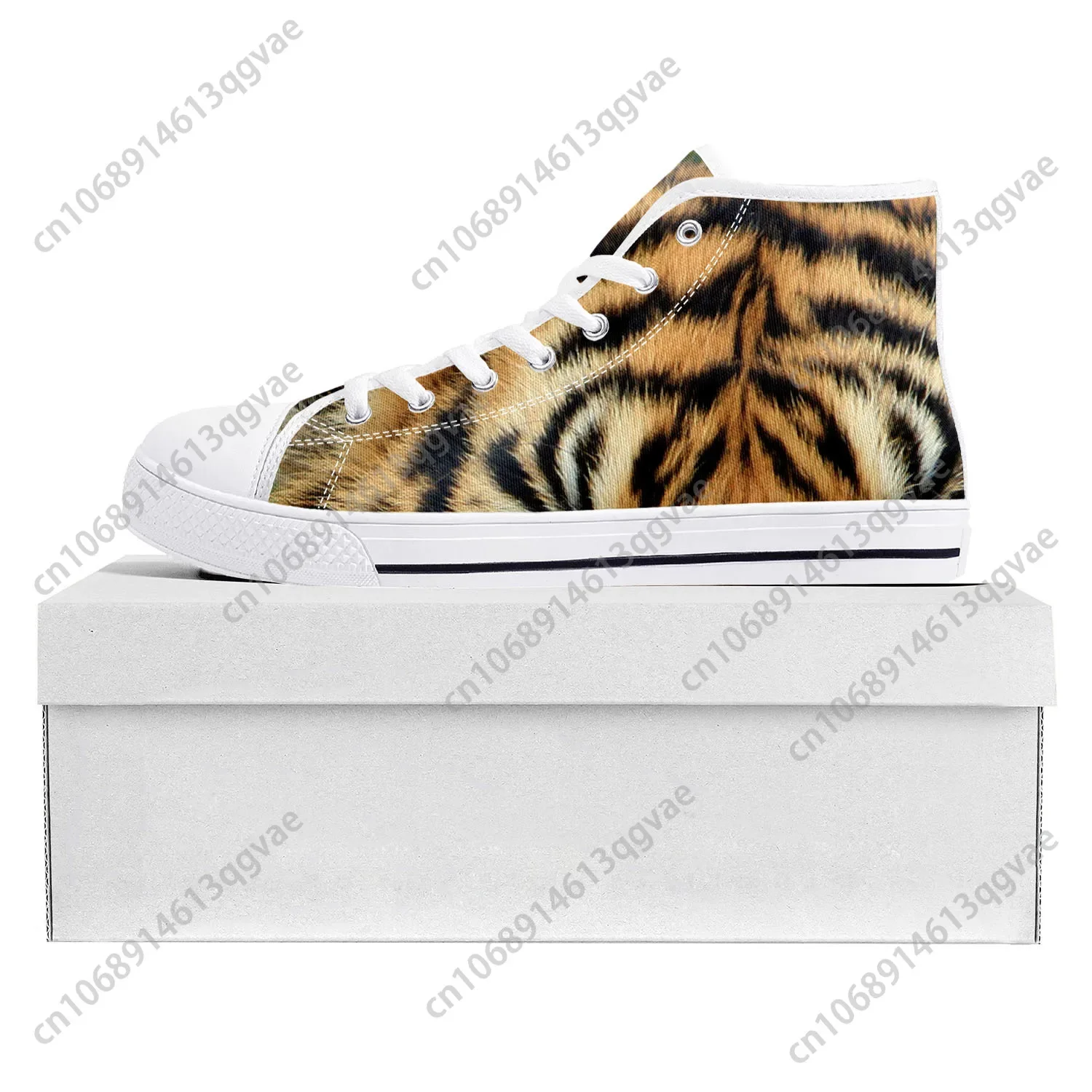 Tiger Stripe 3D Print High Top - 3D Printing Custom review and price