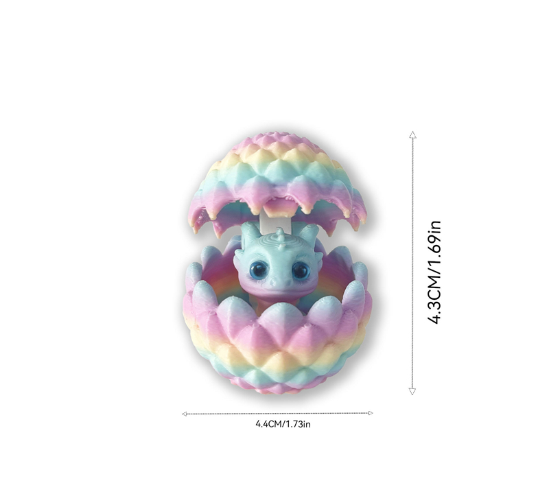 Cute Mini 3d Printing Dragon + - 3D Printing Egg review and price
