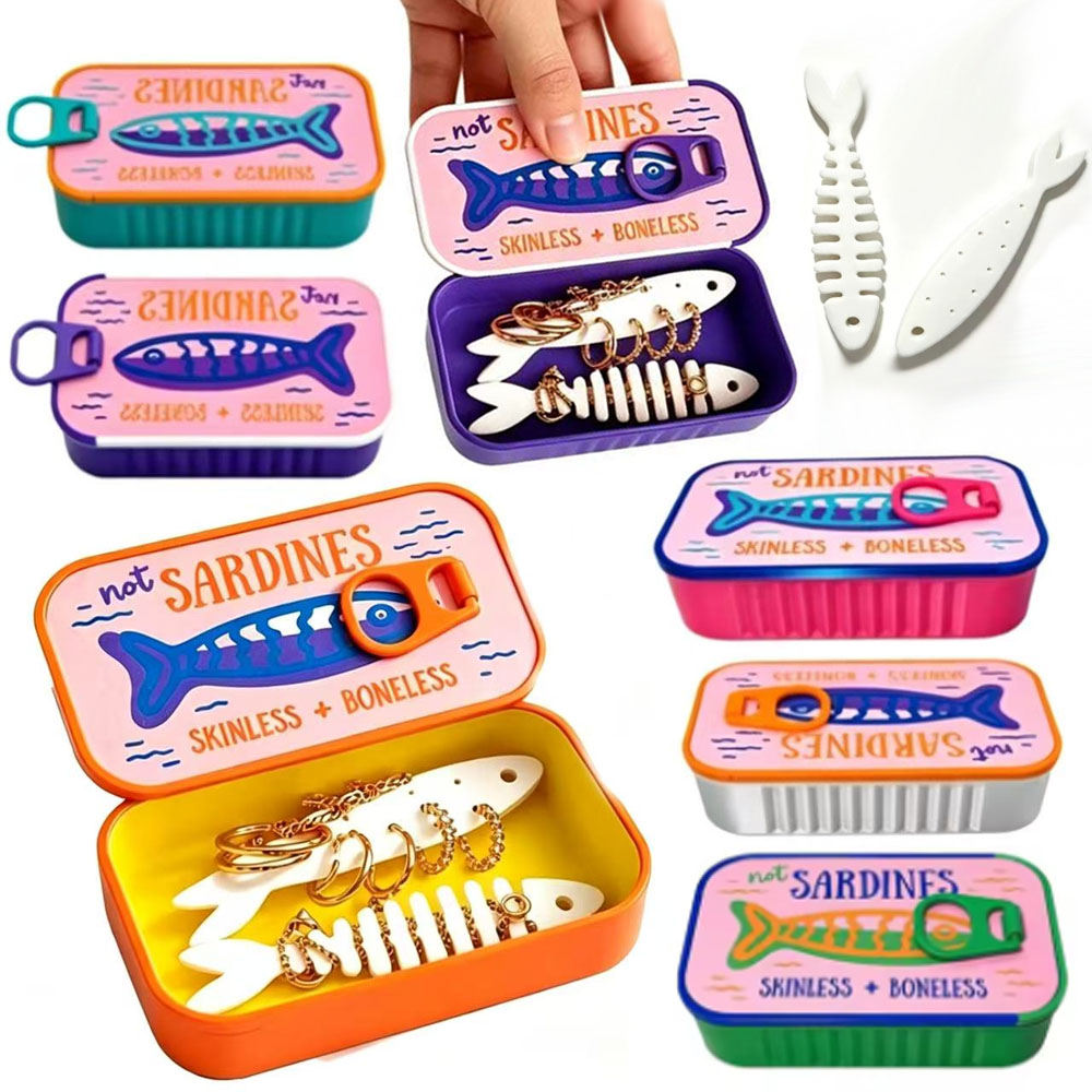 Sardine Tin Jewelry Box 3D Pri - Enclosure 3D Printing review and price