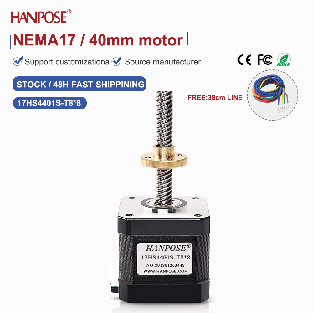 Two Phase Four Wire NEMA17 Scr - Lead Screw Stepper review and price