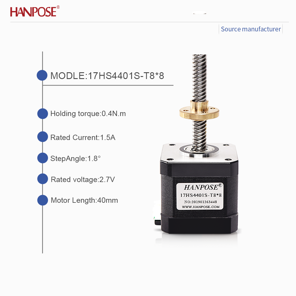 Two Phase Four Wire NEMA17 Scr - Lead Screw Stepper review and price