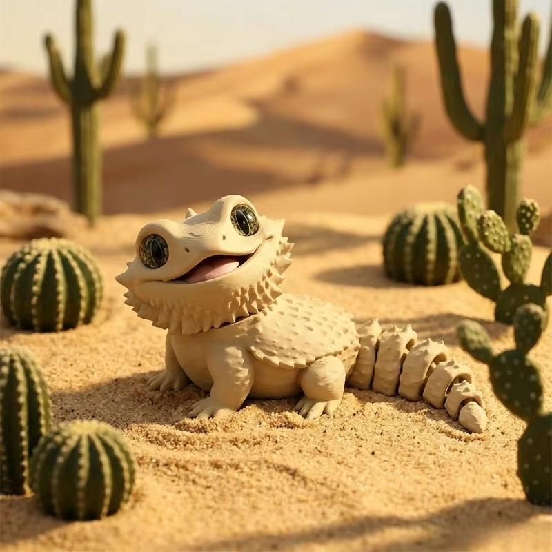 1Pcs 3D Printed Bearded Dragon - 3D Printing Lizard review and price