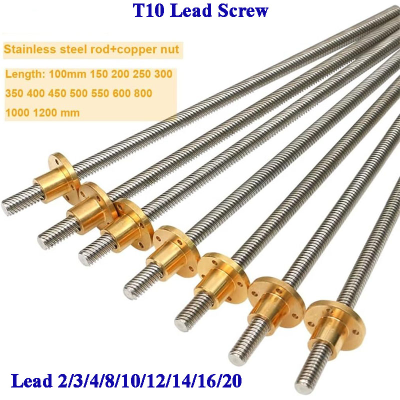 T10 Lead Screw 304 Stainless S - Lead Screw Stepper review and price