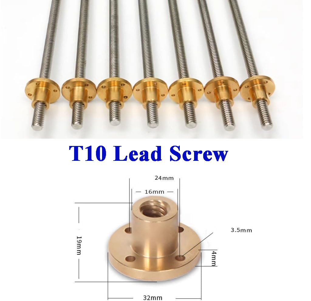 T10 Lead Screw 304 Stainless S - Lead Screw Stepper review and price
