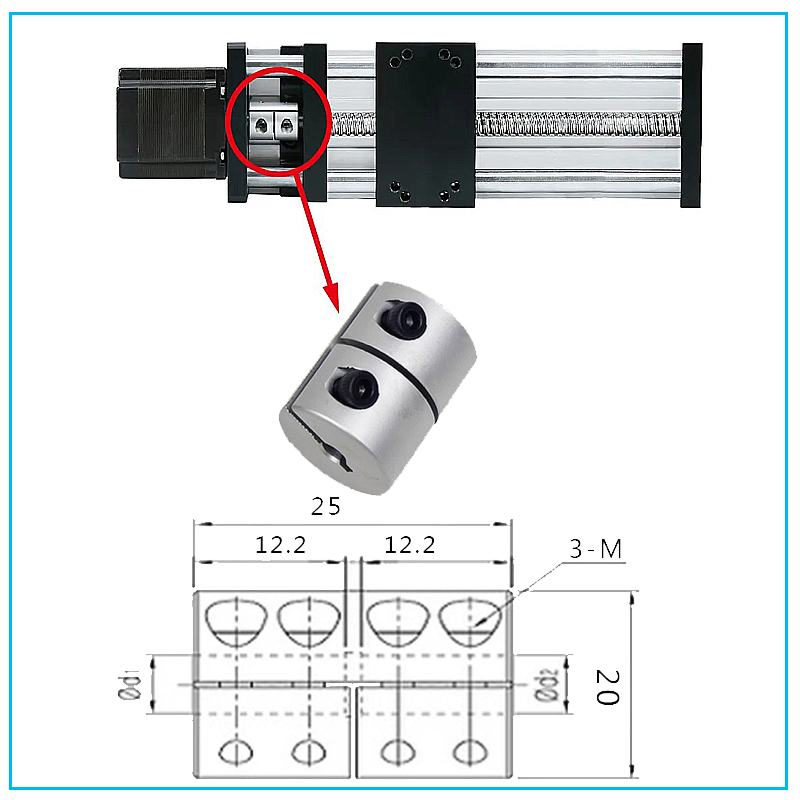 5pcs 3D Printer T8 Lead Screw  - Lead Screw Stepper review and price