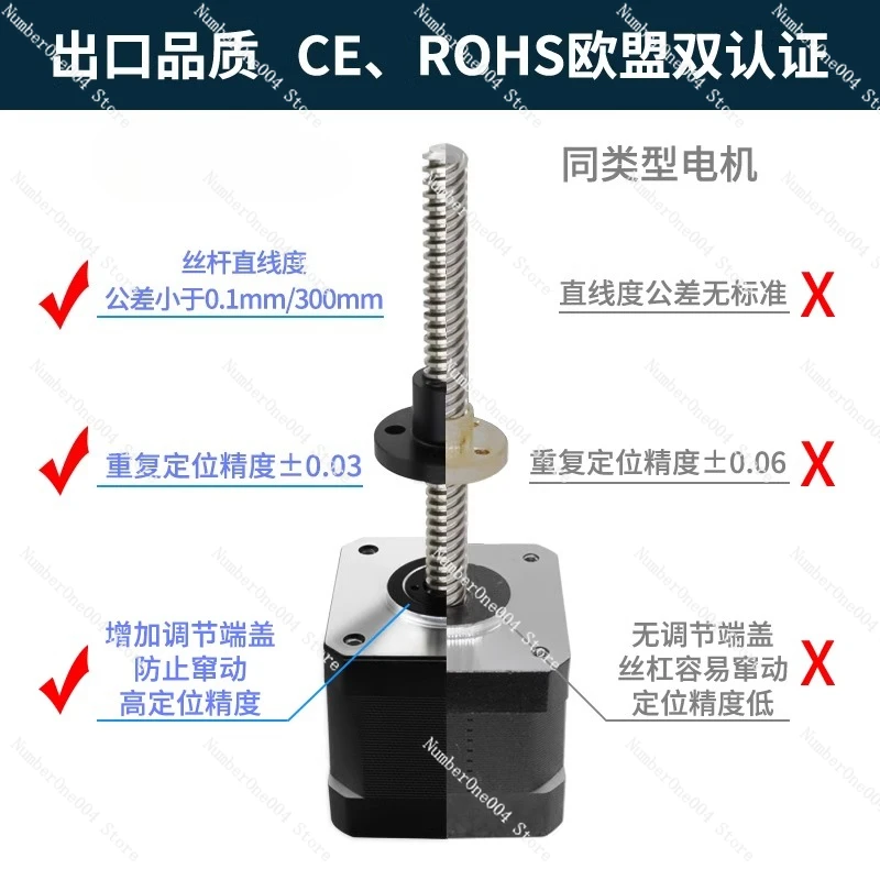 For Through Type Linear Steppe - Lead Screw Stepper review and price