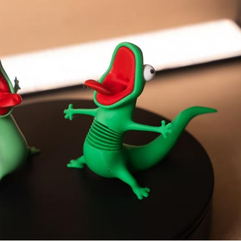 2026 New 3D Printed Cute Green - 3D Printing Lizard review and price