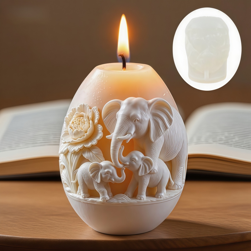 Elephant Relief Egg Shaped Can - 3D Printing Egg review and price