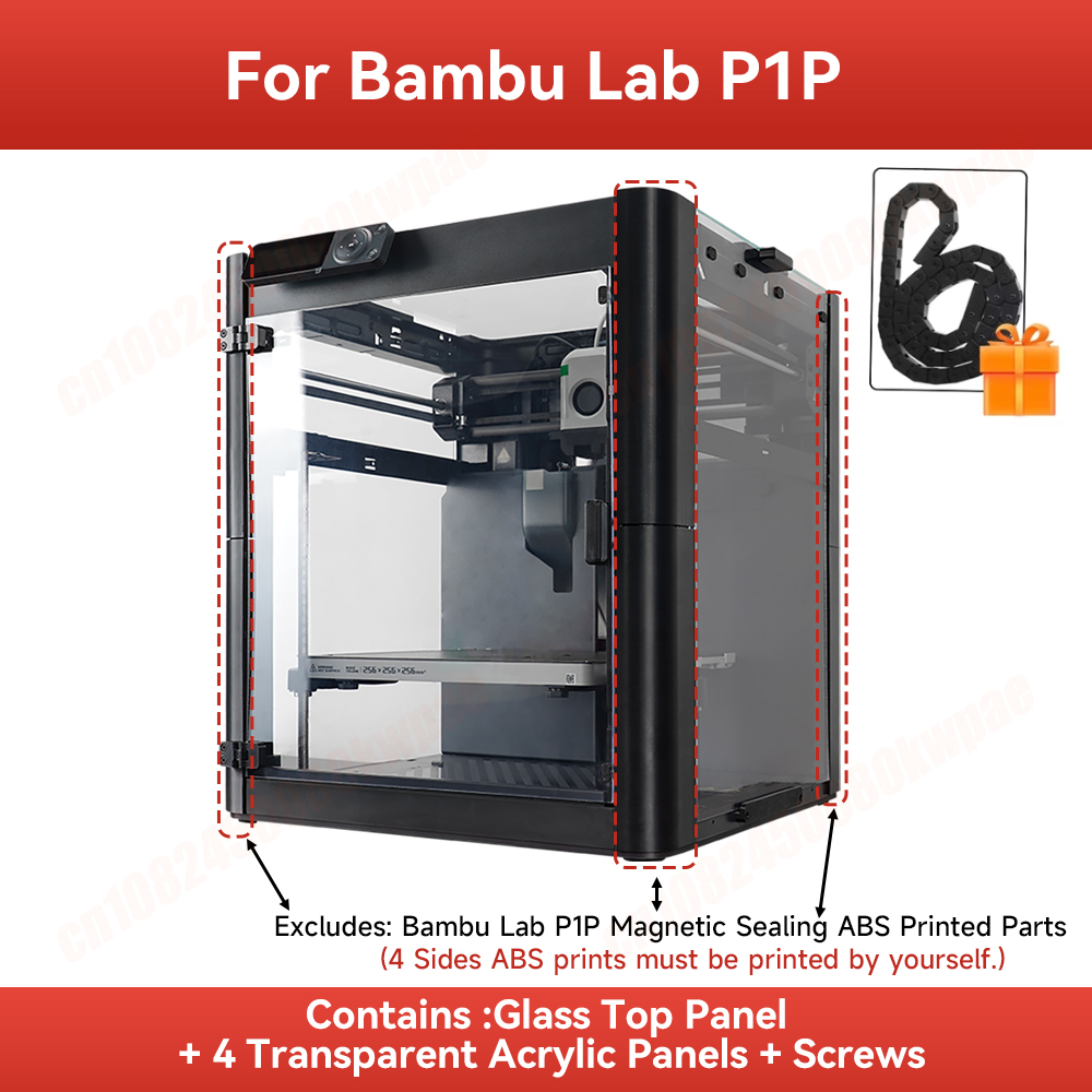 For Bambulab P1P Enclosure Ass - 3D Printer Enclosure Frame review and price